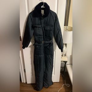 Vtg Women Blue Walls Zero Zone Insulated Coverall